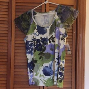 🆕 Floral Flutter Shirt | CJ Breeze